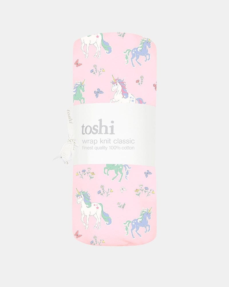 Load image into Gallery viewer, Toshi 100% Cotton Baby Wrap Knit Classic - Unicorn
