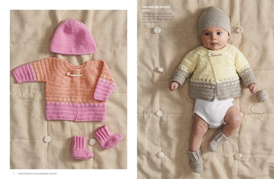 Patons Little Babies Knit and Crochet Book