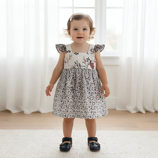 Love Henry Baby Girls Hattie Dress - Meadow Florals