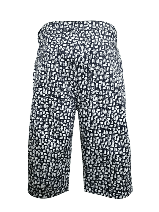 Vassalli Womens Printed Lightweight Straight Leg Short  - Cove