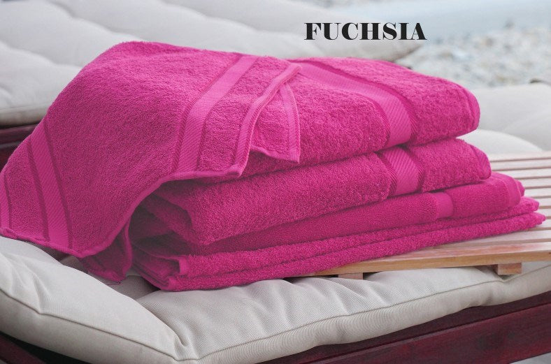Load image into Gallery viewer, Kingtex Bath Collection - Fuchsia
