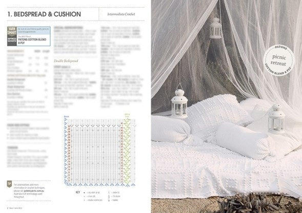 Load image into Gallery viewer, Patons Beach Home Crochet Book
