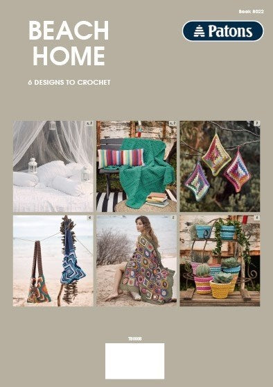 Load image into Gallery viewer, Patons Beach Home Crochet Book

