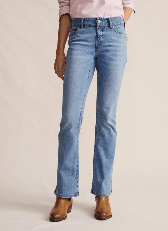 S. Kidman Womens Bimbi Bootleg Jean - Light Wash