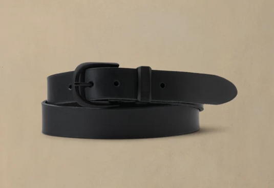Akubra No Bull Black Brass Belt