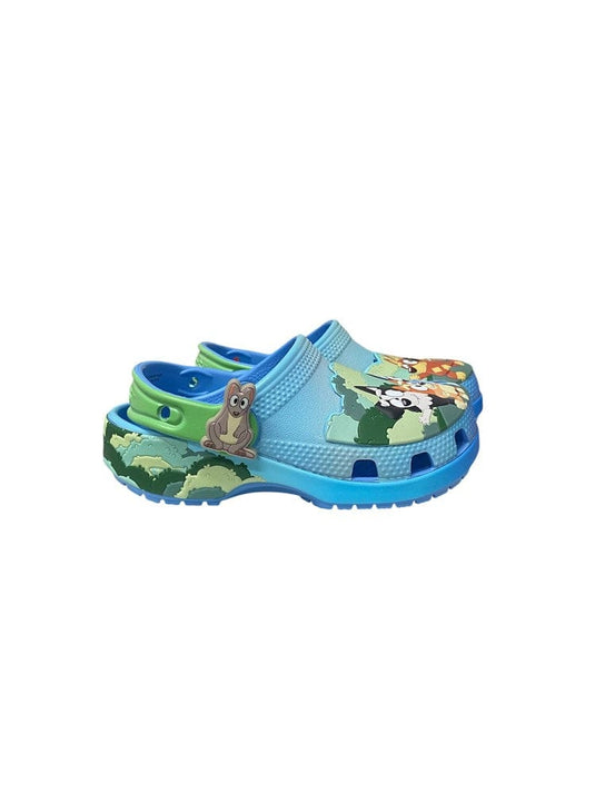 Crocs Bluey Toddler Blue Multi Clog
