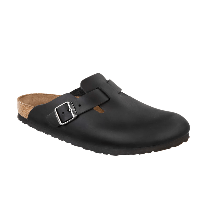 Birkenstock Boston Black Oiled Leather