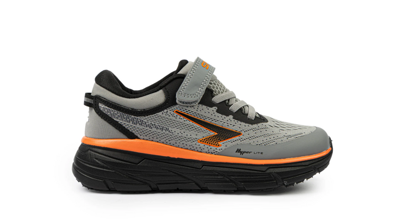 Load image into Gallery viewer, Sfida Boys Axion V Runner Grey/Black/Orange
