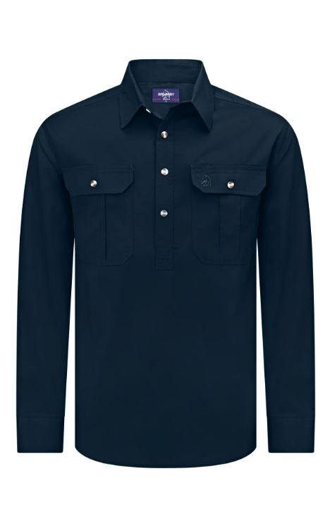 Load image into Gallery viewer, Brumby Closed Front Work Shirt
