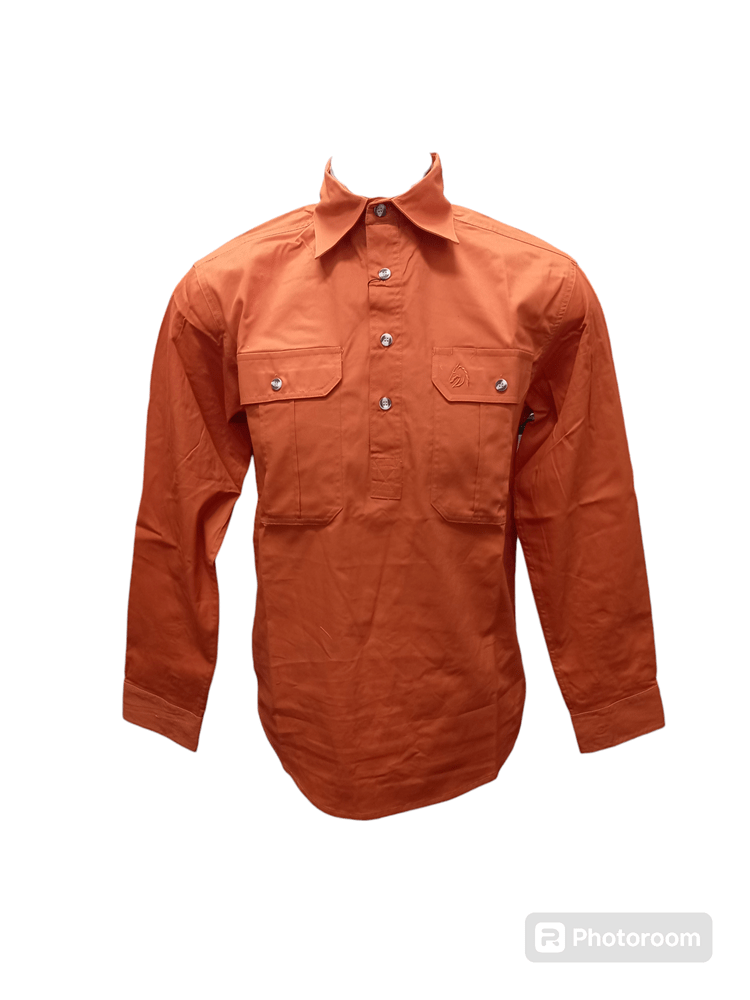 Load image into Gallery viewer, Brumby Closed Front Work Shirt
