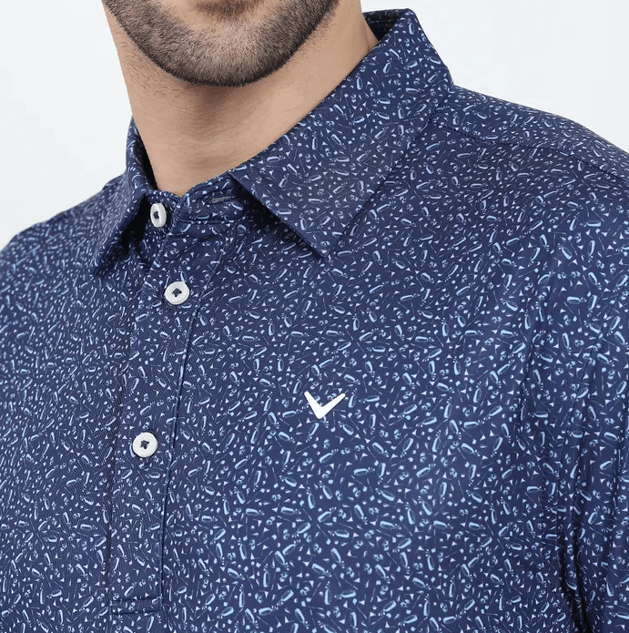 Load image into Gallery viewer, Callaway Wickham Polo - Medieval Blue/Baltic Sea/Bright White
