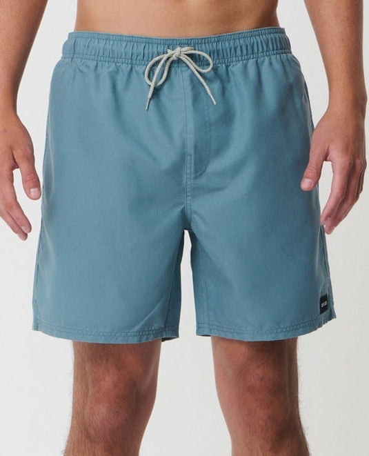 Rip Curl Mens Bondi Volley 17" Boardshort - Citadel Blue