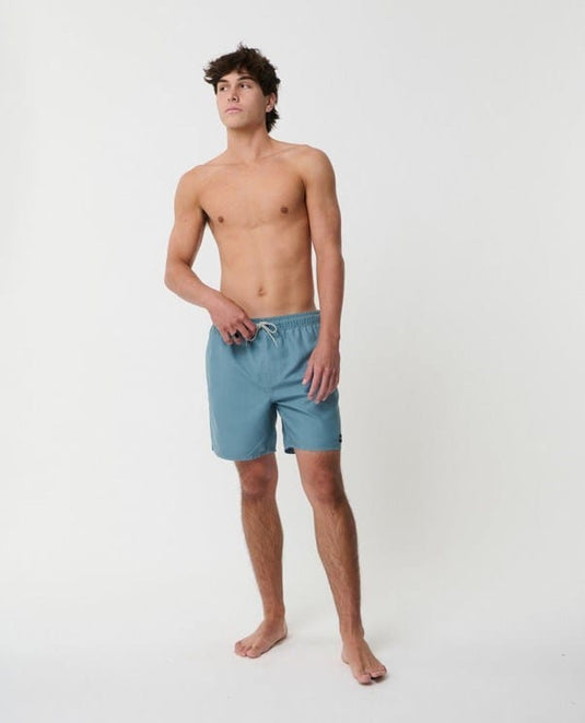Rip Curl Mens Bondi Volley 17" Boardshort - Citadel Blue