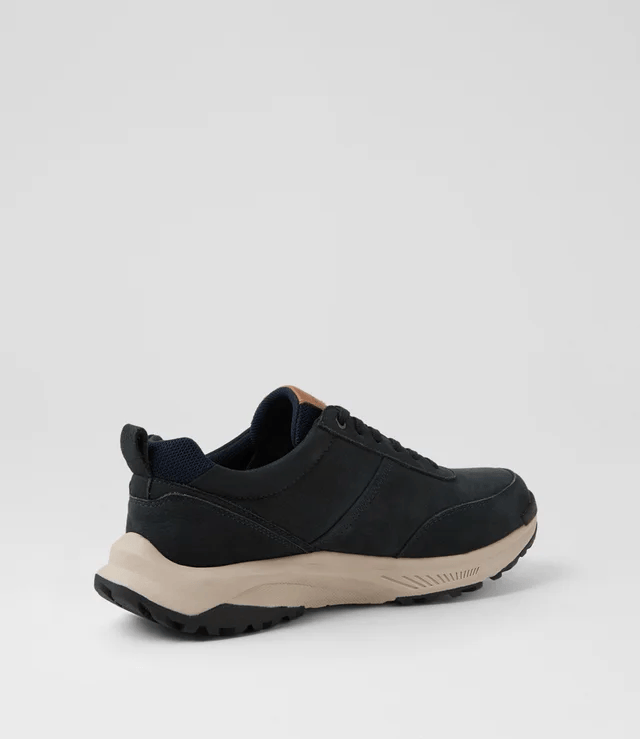 Load image into Gallery viewer, Colorado Mens Suzuki Tumble Nubuck Lace Up Sneakers - Navy
