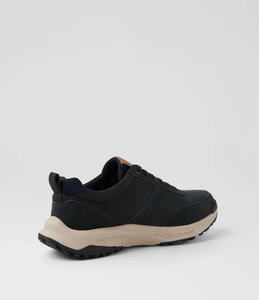 Colorado Mens Suzuki Tumble Nubuck Lace Up Sneakers - Navy