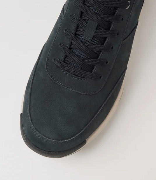 Colorado Mens Suzuki Tumble Nubuck Lace Up Sneakers - Navy