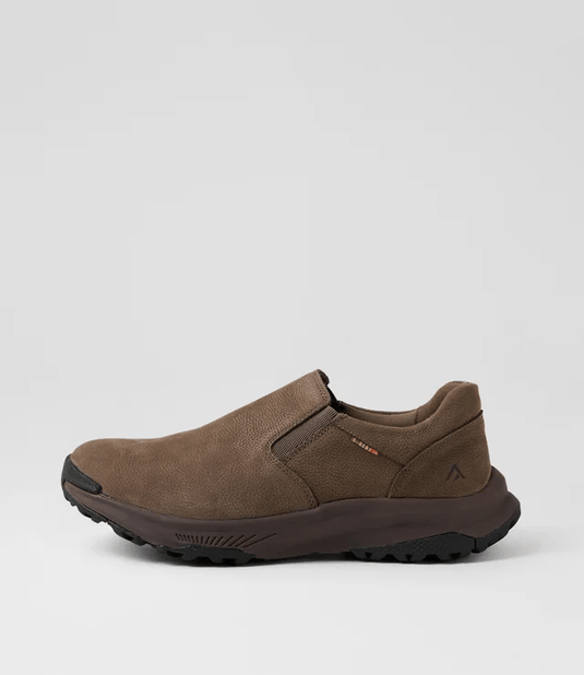 Colorado Mens Suyama Leather Shoes - Mushroom