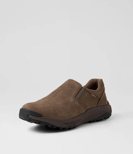 Colorado Mens Suyama Leather Shoes - Mushroom