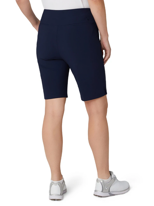 Callaway Womens Tech Stretch Golf Short (24cm/9.5") - Peacoat