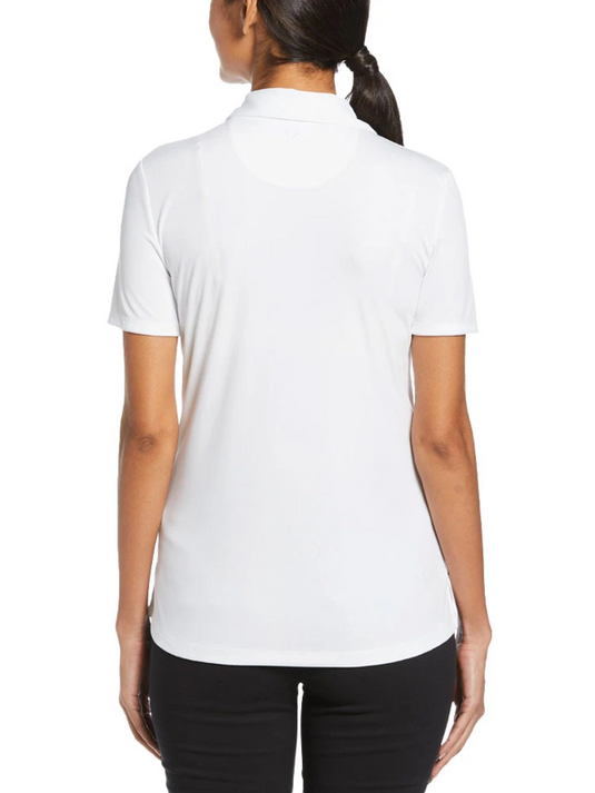 Callaway Womens Tournament Polo - Bright White