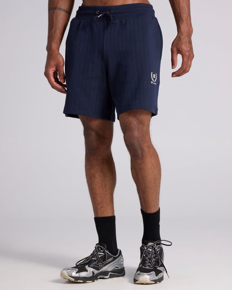 Load image into Gallery viewer, Champion Mens Drop Needle Shorts - Navy
