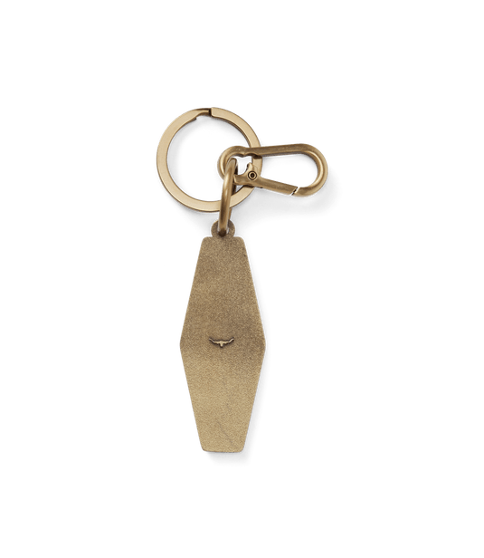 R.M. Williams Rope Logo Enamel Keyring