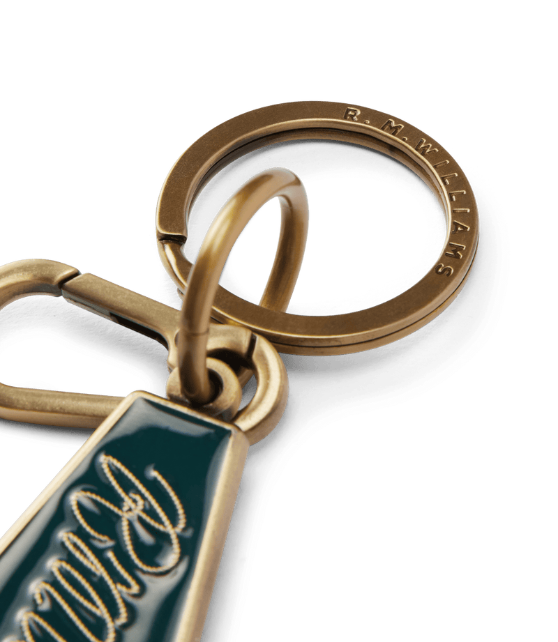 Load image into Gallery viewer, R.M. Williams Rope Logo Enamel Keyring
