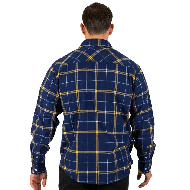 Load image into Gallery viewer, NRL Mens &#39;Mustang&#39; Flannel Shirt - Cowboys
