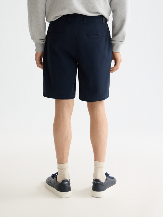 Scotch & Soda Mens Stuart Twill Chino Shorts - Night