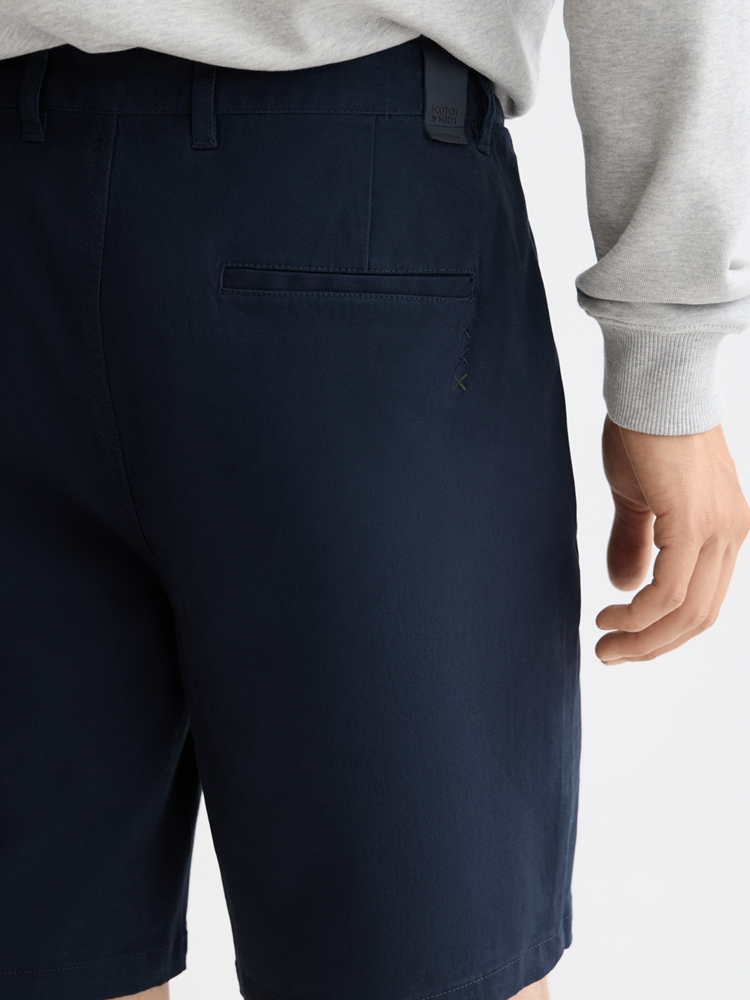 Load image into Gallery viewer, Scotch &amp; Soda Mens Stuart Twill Chino Shorts - Night
