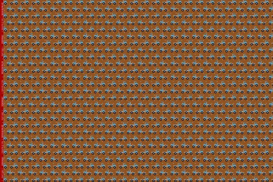 Red Tractor Designs "Trucks on Rust" Cotton Fabric