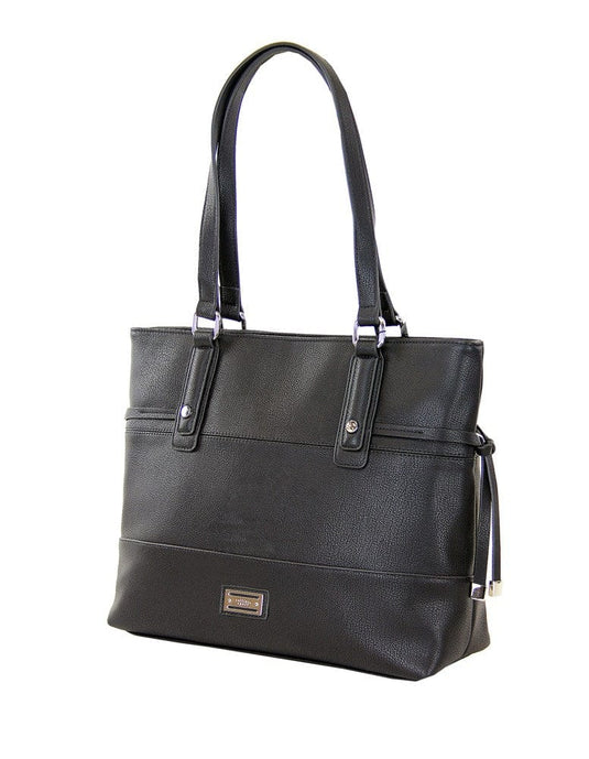 Cellini Womens Sport Key Item Zip Top Tote