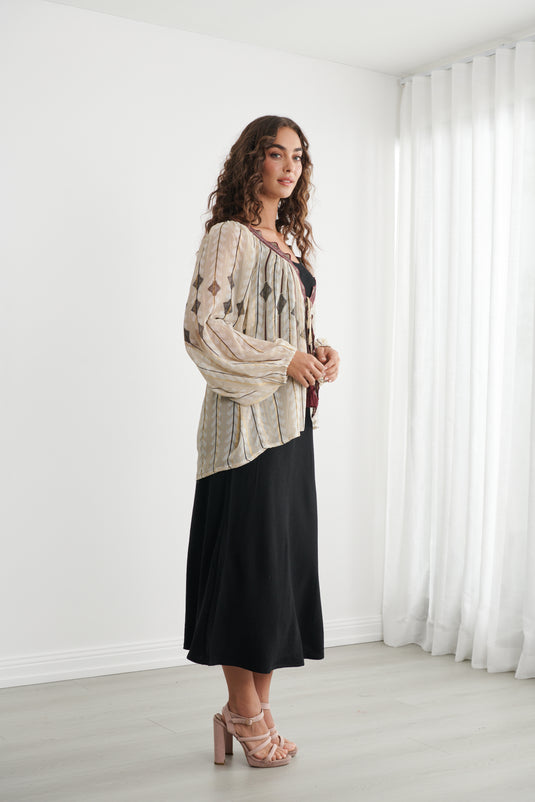 Caju Womens Moroccan Lurex Jacket