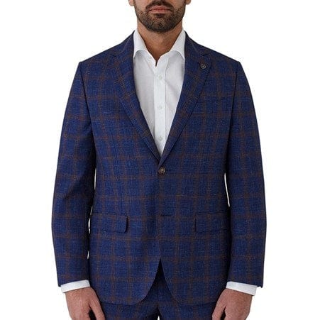 Cambridge Morse Jacket Plaid Blue