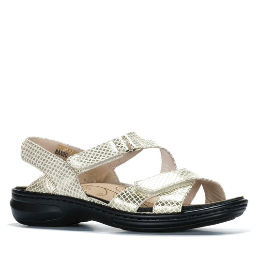 Cassini Womens Mando Shoes- Rose Gold Mottle