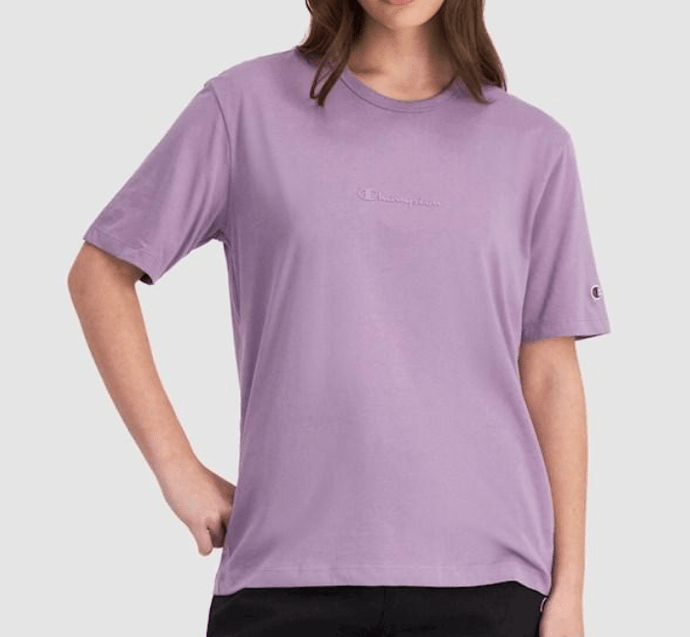 Champion Womens Script Short Sleeve Tonal Tee