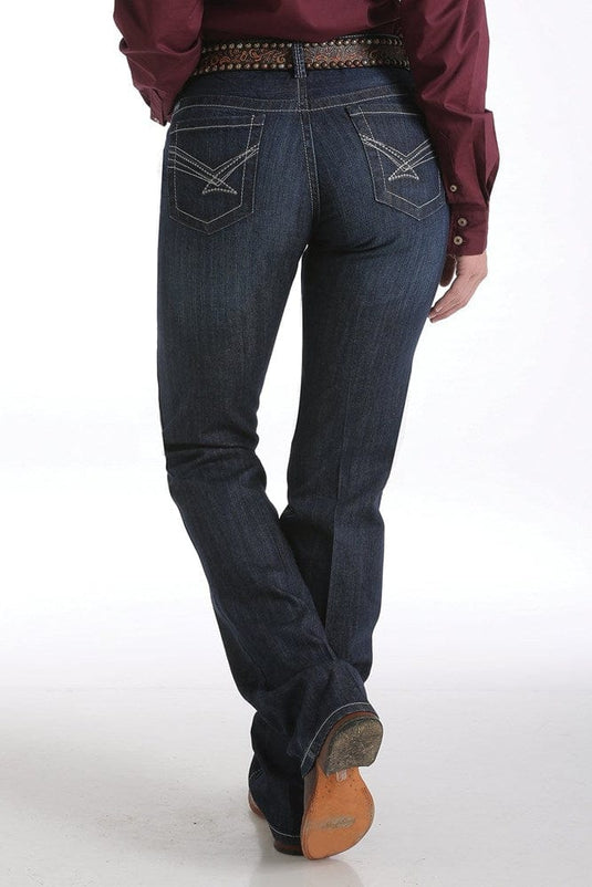 Cinch Ada Relaxed Fit Jean - Dark Stonewash