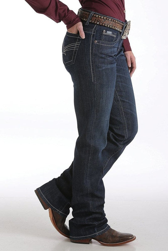 Cinch Ada Relaxed Fit Jean - Dark Stonewash