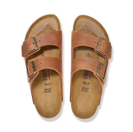 Birkenstock Arizona Cognac Oiled Leather