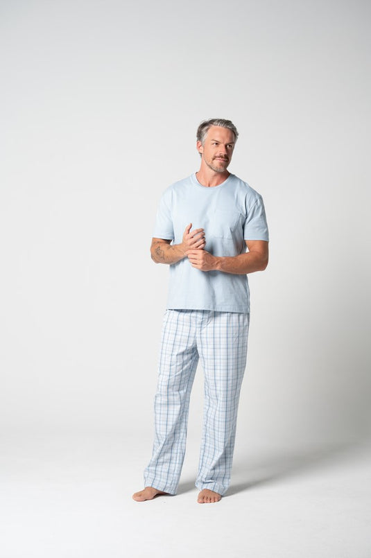 Contare Country Mens Cotton Tee & Pant Set