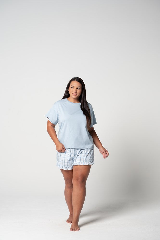 Load image into Gallery viewer, Contare Women's Contemporary Cotton Boxy Tee - Whisper
