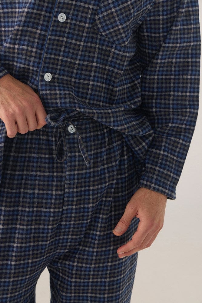 Load image into Gallery viewer, Contare Mens Winterweight Long Sleeve Set Ancestry Tartan - Woodsmoke
