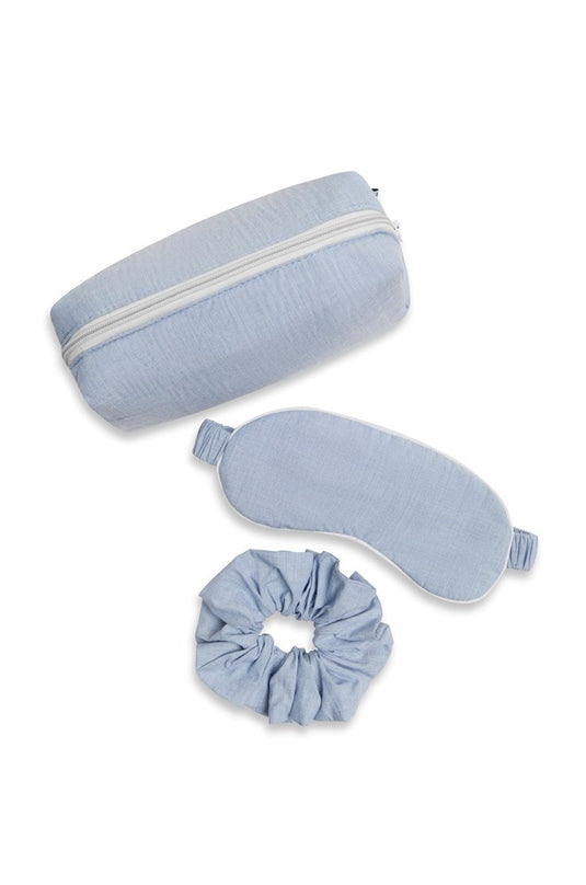 Contare Women’s Refined Cotton Gift Set - Chambray