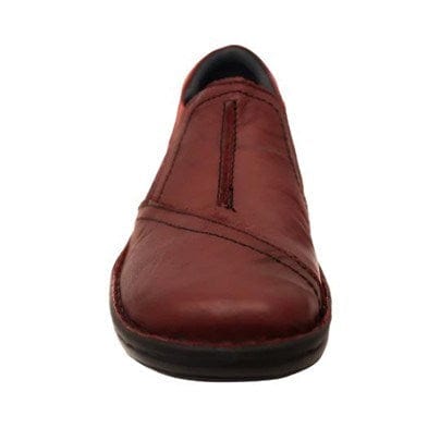 Load image into Gallery viewer, Cabello Comfort Womens Crinkle Shoe - Burgundy
