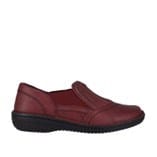 Load image into Gallery viewer, Cabello Comfort Womens Crinkle Shoe - Burgundy
