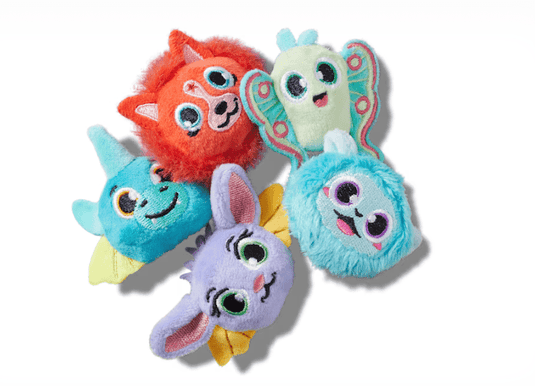 Crocs Jibbitz Fuzzy Fantasy Animals 5 Pack