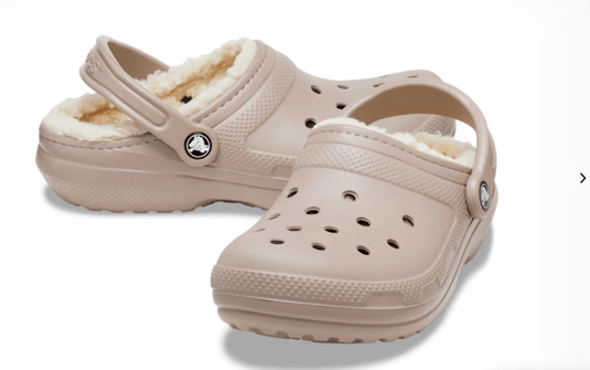 Crocs Classic Lined Clog - Mushroom/Bone