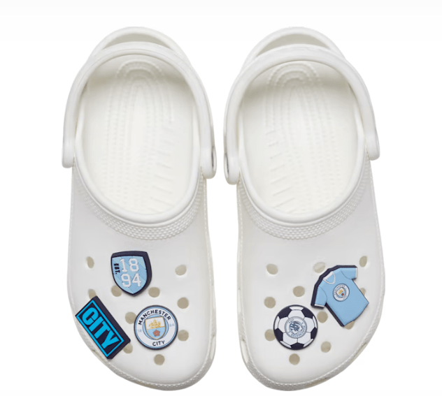 Load image into Gallery viewer, Crocs Jibbitz - Manchester City 5 Pack
