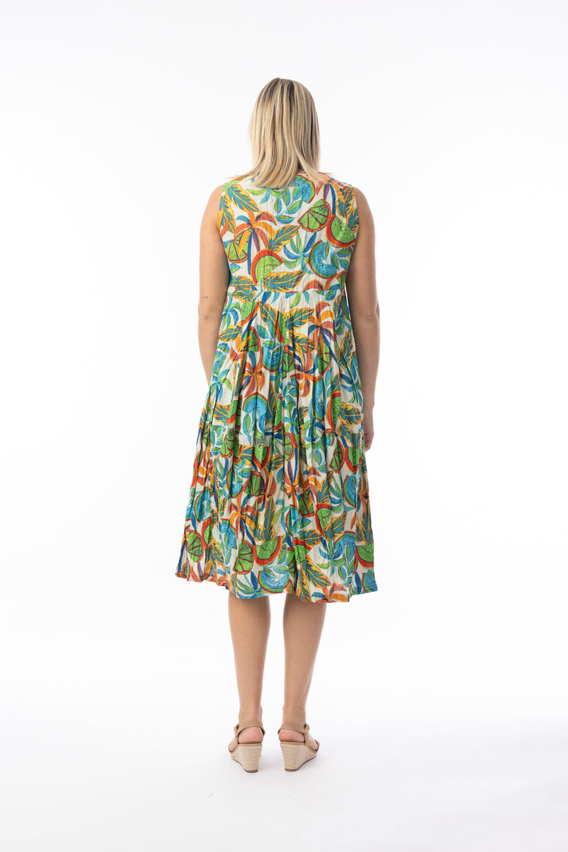 Load image into Gallery viewer, Orientique Womens Curacao Dress Bubble Sleeveless
