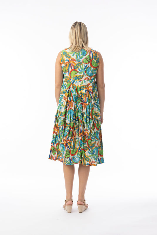 Orientique Womens Curacao Dress Bubble Sleeveless